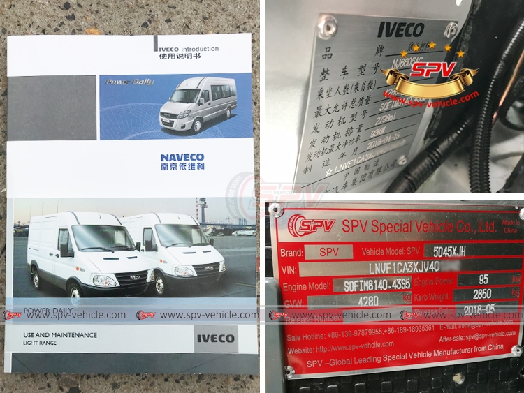 Ambulance IVECO - Manual and Plate Ambulance IVECO - Manual and Plate